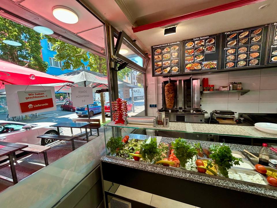 Thumbnail-Imbissrestaurant in Toplage der Berger Straße