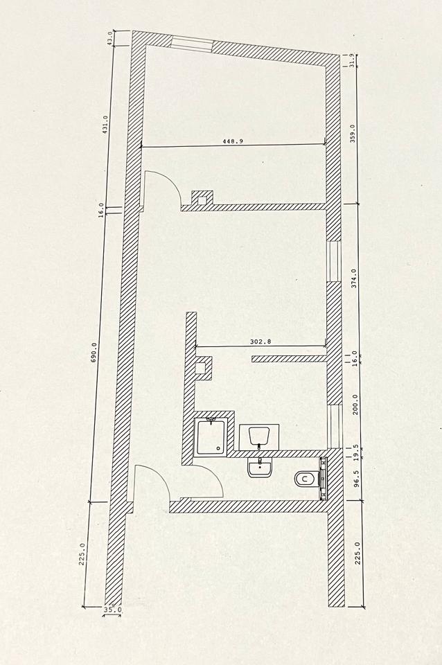 Thumbnail-42 m² Hübsche 2-Raum Wohnung mit Einbauküche und 1 PKW Stellplatz
