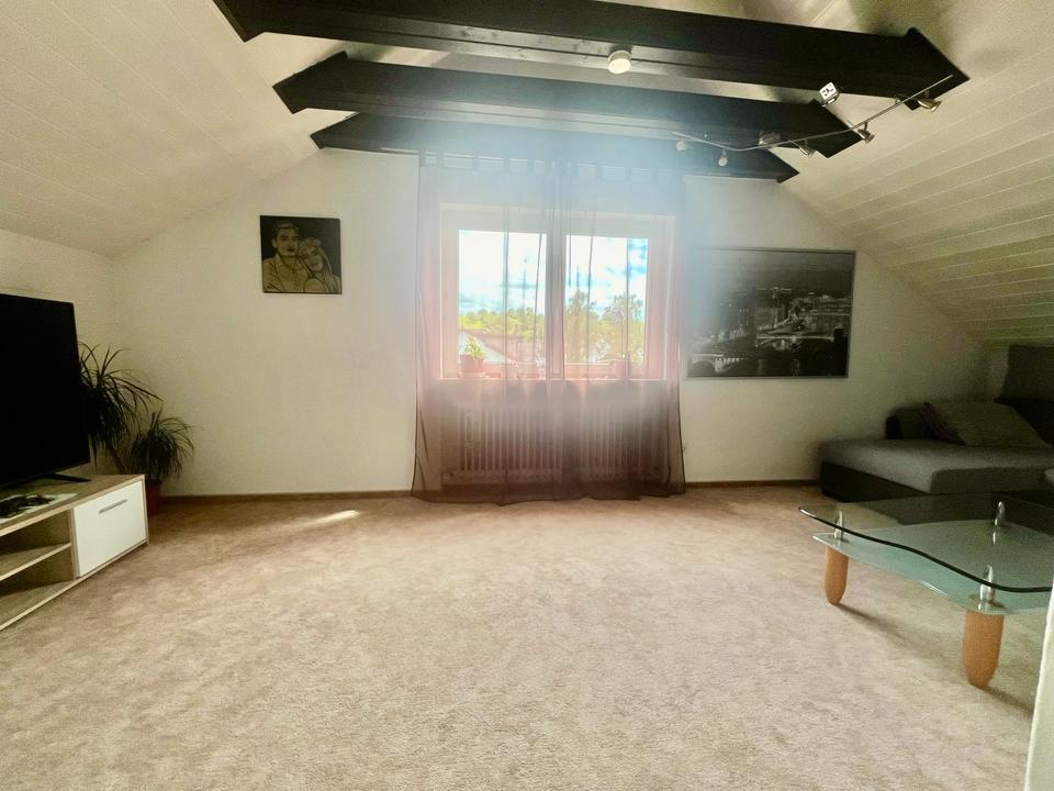 Thumbnail-Vermietete 2,5 Zi DG Wohnung mit Stellplatz garten in Höpfigheim