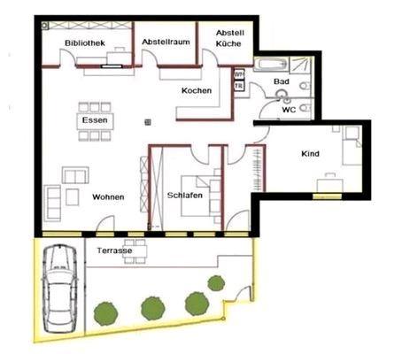 Thumbnail-Provesionsfreie kernsanierte 5 Ziemmerwohnung in Top-Lage