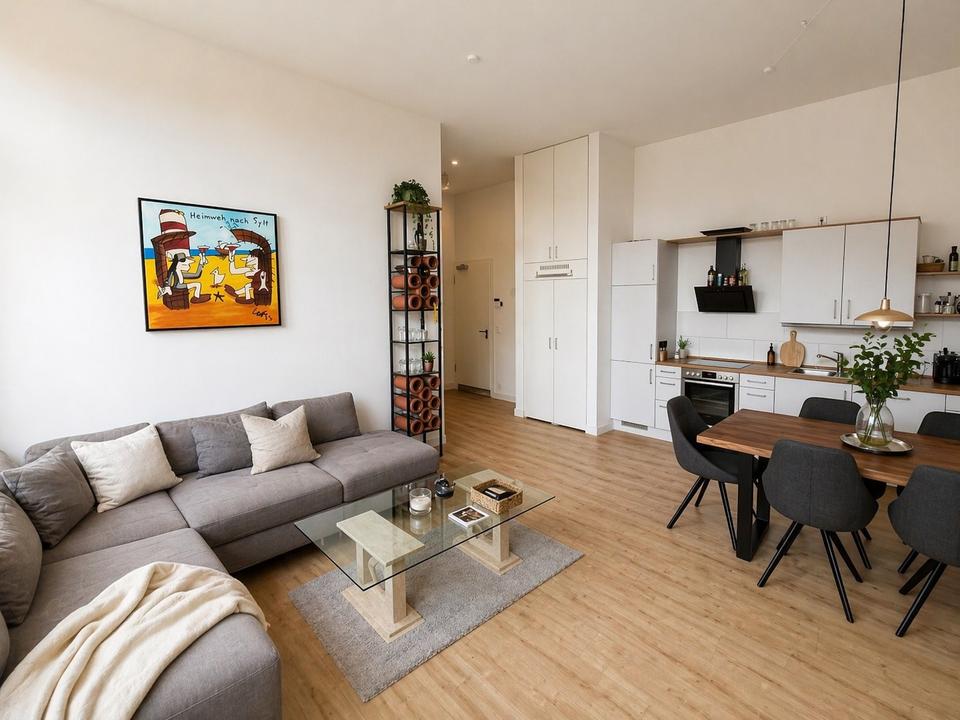 Thumbnail-Möblierte 2-Zimmer-Wohnung zur Zwischenmiete in Flensburg