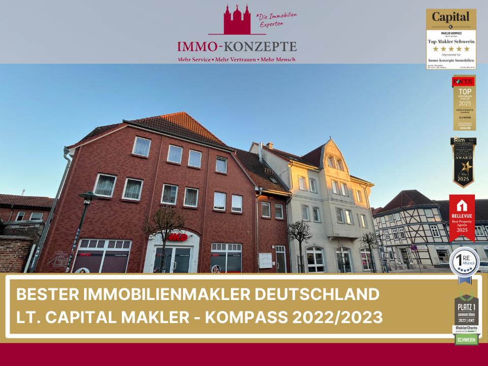 Thumbnail-Dachgeschosswohnung mit Aufzug und Balkon in Hagenow