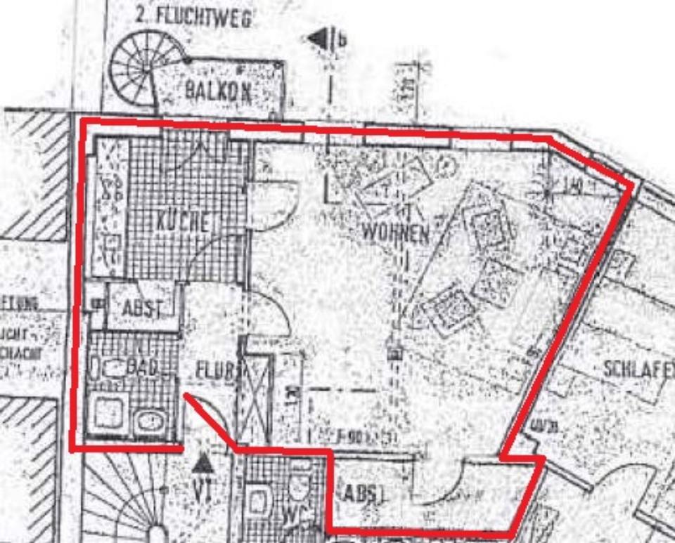 Thumbnail-geräumige 1-Zimmerwohnung direkt an der Obertrave