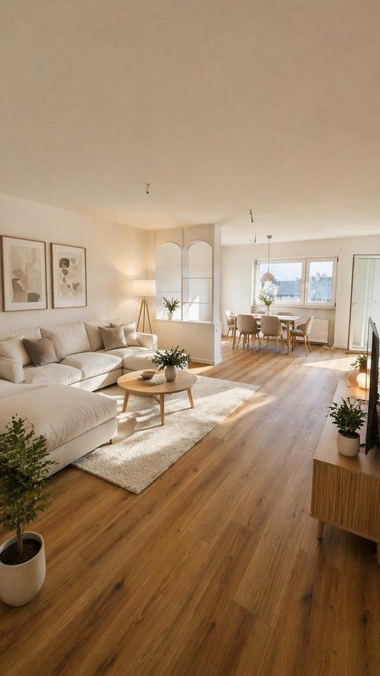 Thumbnail-Erstbezug nach Renovierung: Sehr helle, großzügig geschnittene 3-Zimmer Wohnung mit Balkon & Garage