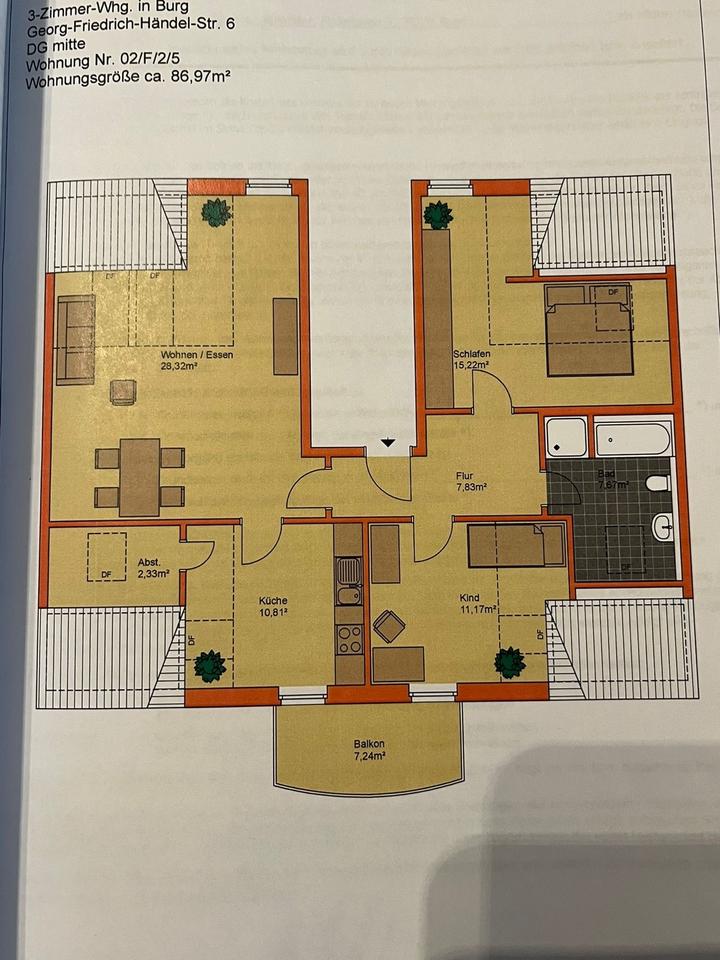 Thumbnail-3 Zimmer Wohnung zum 1.2.2026 frei