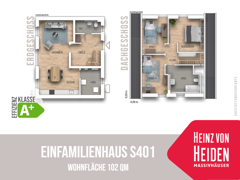 Thumbnail-Einfamilienhaus S401 - Neubau Geisa - Heinz von Heiden-Haus mit 102qm - inkl. PV-Anlage