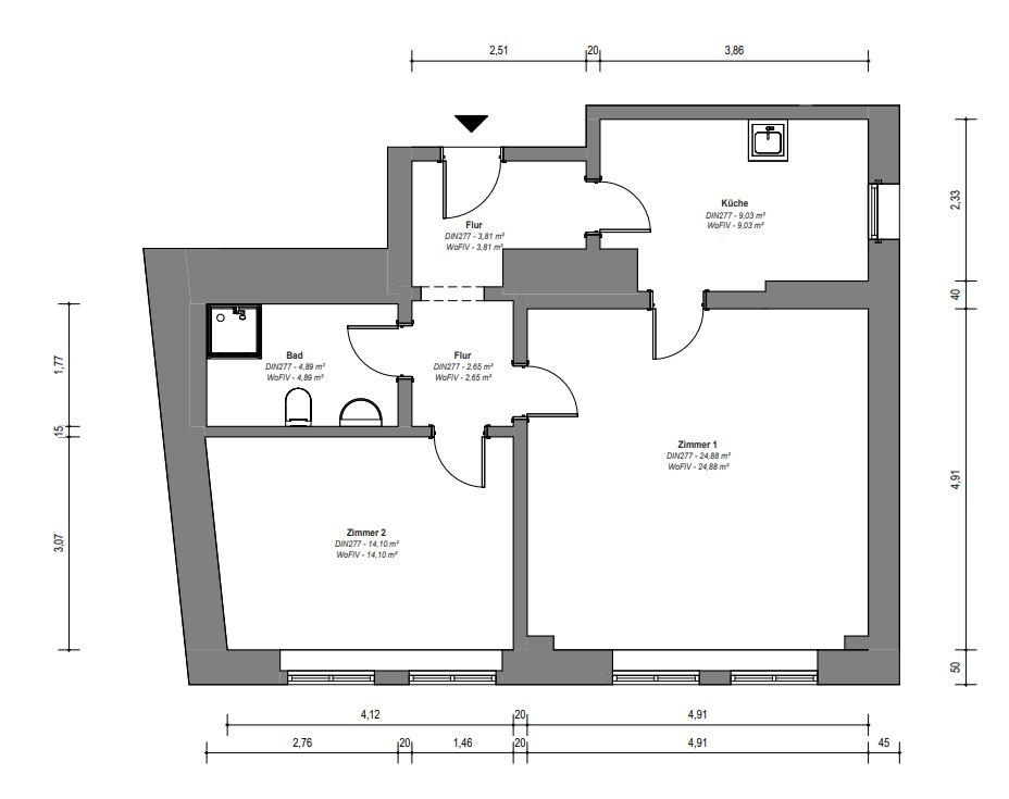 Thumbnail-2 Zimmer im Erdgeschoss verfügbar ab Juni Sangerhausen