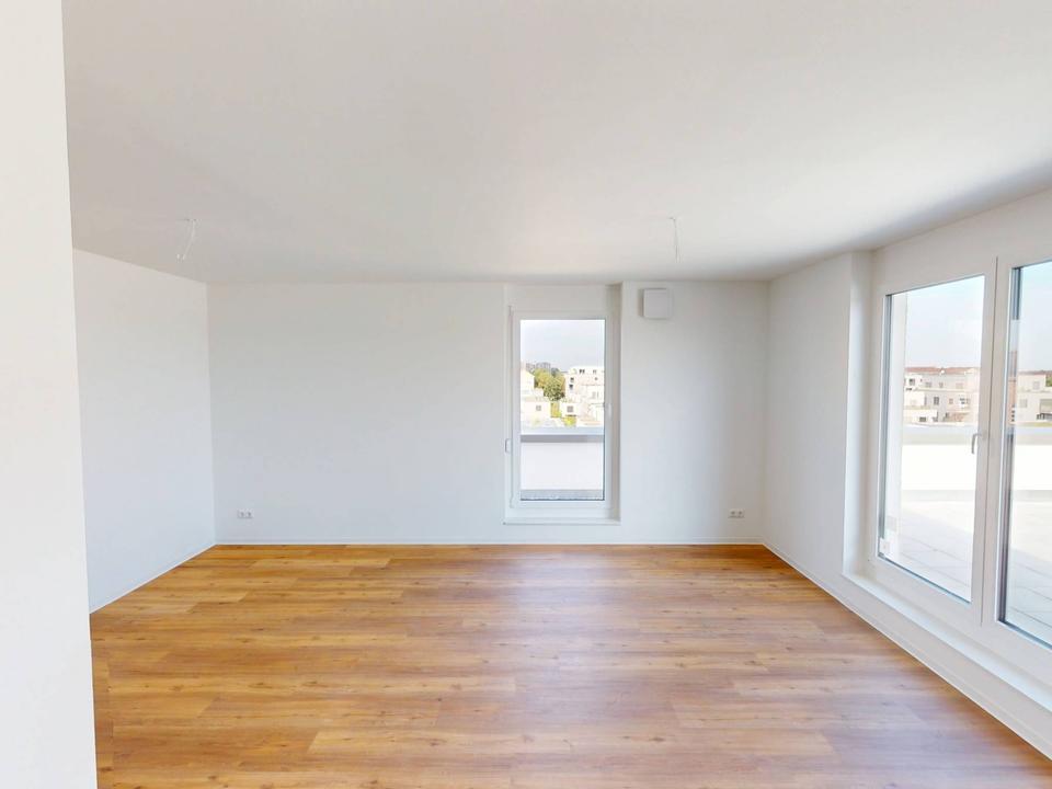 Thumbnail-Exklusives 5-Zi.-Penthouse mit EBK und 2 großen Dachterrassen im Neubauquartier FIELD 4