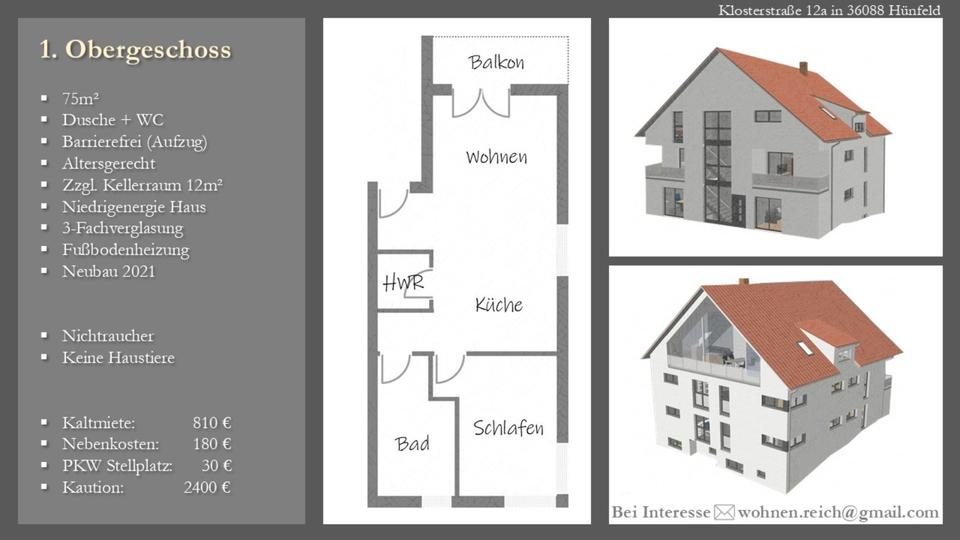 Thumbnail-Moderne, helle & barrierefreie Wohnung in Top-Lage am Klosterpark