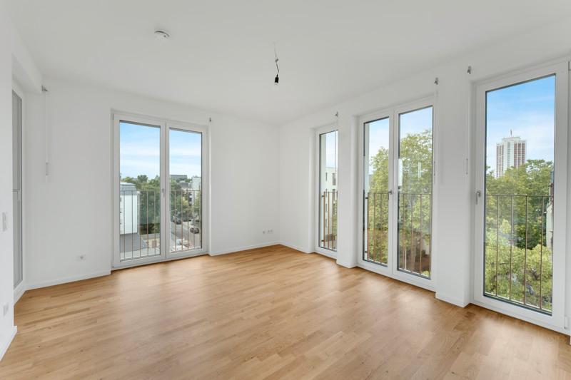 Thumbnail-Erstbezug in Citynaher Wohnlage - hochwertige 3 Zimmer Wohnung mit Balkon