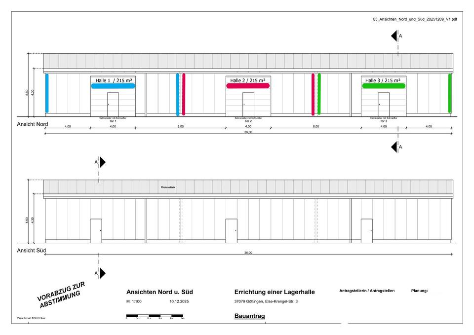 Thumbnail-Lagerhalle ( Erstbezug ) Industriegebiet Göttingen zu vermieten