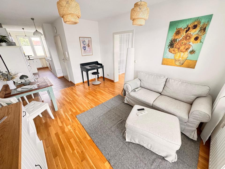 Thumbnail-Stilvoll komplett möblierte 2 Zi Whg- Balkon, Parkplatz & Toplage