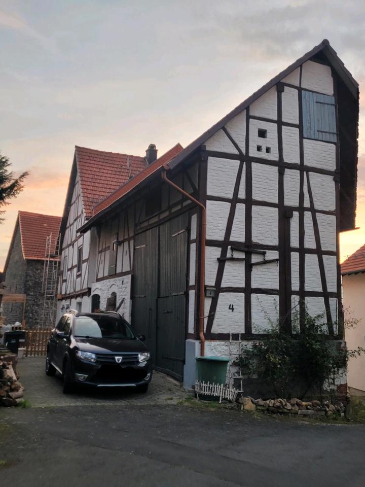 Thumbnail-Gemütliches Fachwerkhaus im OT Malsfeld mit Scheune und Hebebühne