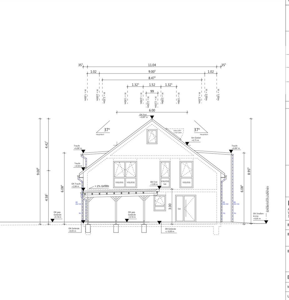 Thumbnail-Moderne Neubau Doppelhaushälfte in Vallstedt zu vermieten