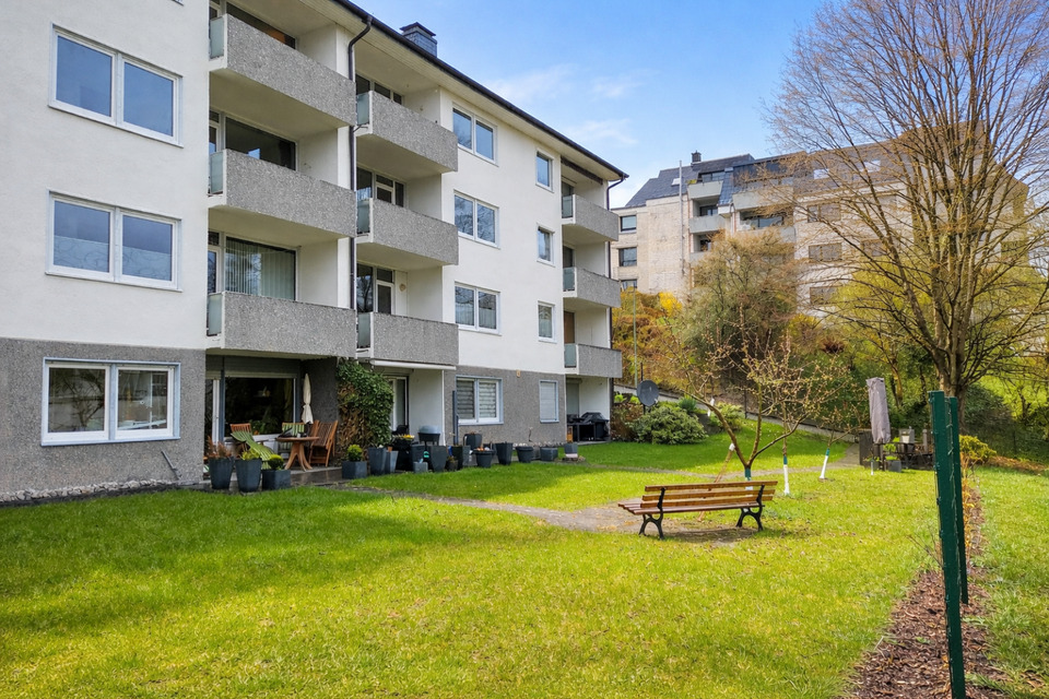 Thumbnail-Siegen-Giersberg: Vermietete 2-Zimmer-Erdgeschosswohnung mit Balk