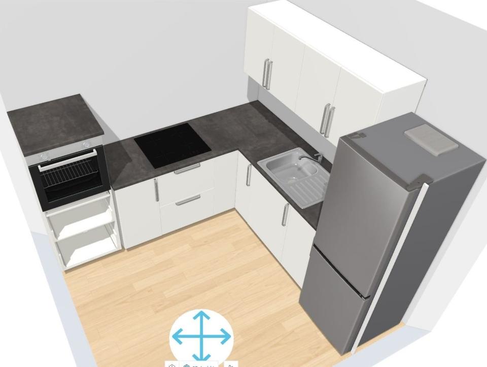 Thumbnail-Praktische 1,5 ZKB mit EBK möbliert Behindertengerecht