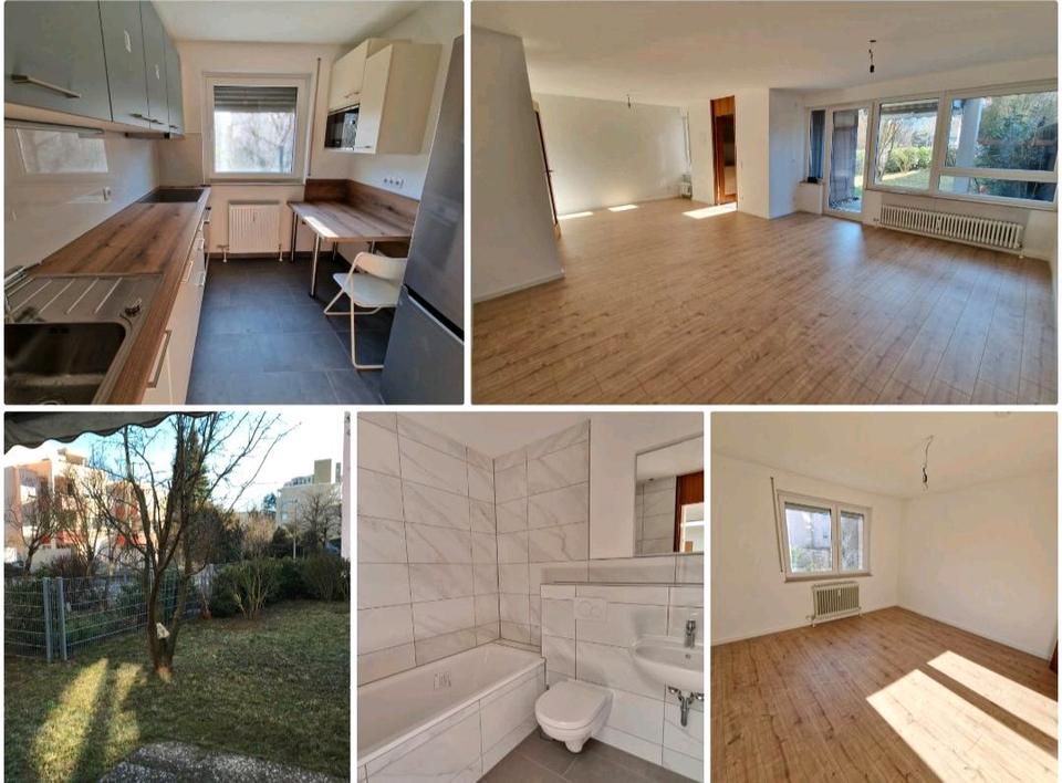 Thumbnail-2,5 Zimmer Wohnung mit EBK, Terrasse und Garten in Weilimdorf