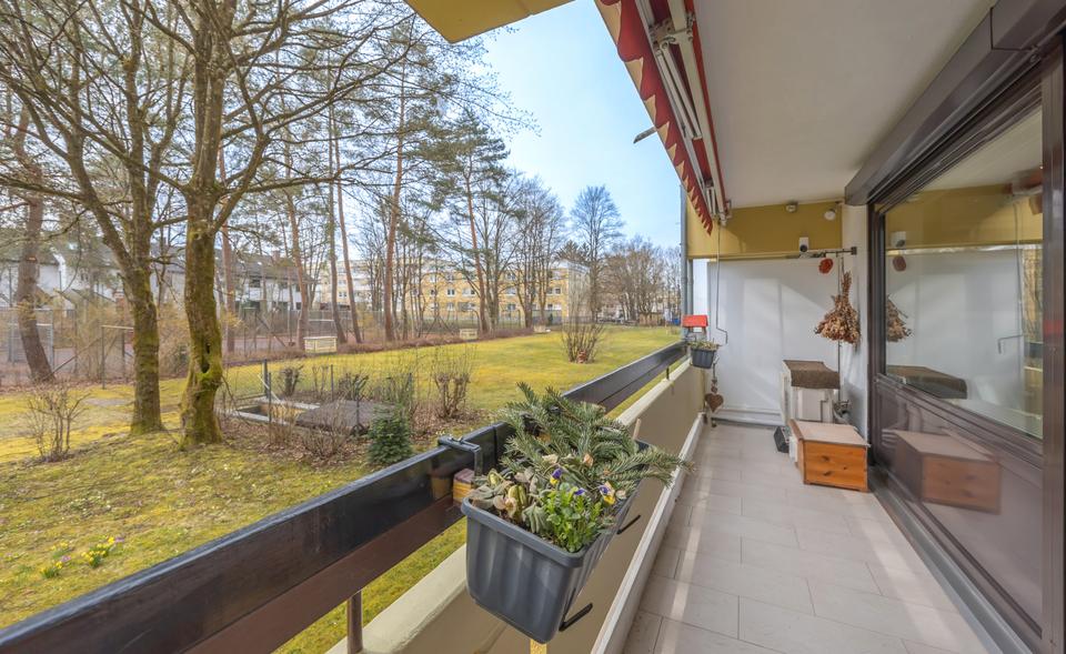 Thumbnail-Ruhige 3-Zimmer-Wohnung mit Balkontraum