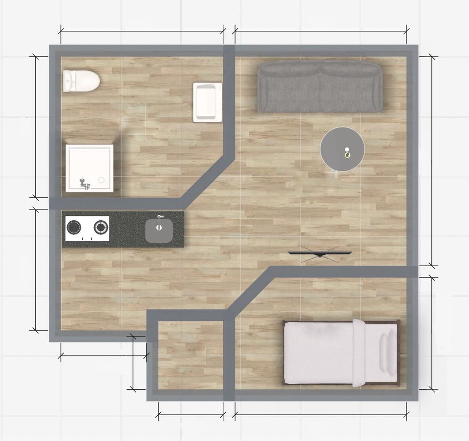 Thumbnail-Schöne Single-Wohnung in LingenBaccum