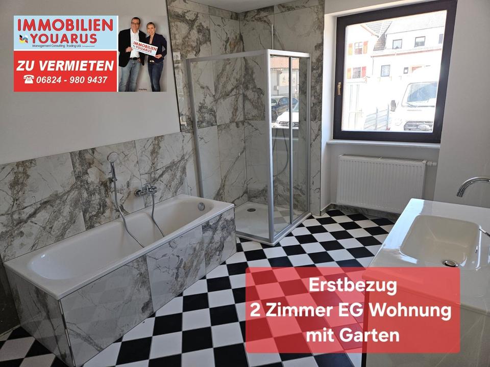 Thumbnail-Erstbezug – 2,5 Zimmer Erdgeschoss Wohnung mit Garten im Herzen der Ottweiler Altstadt