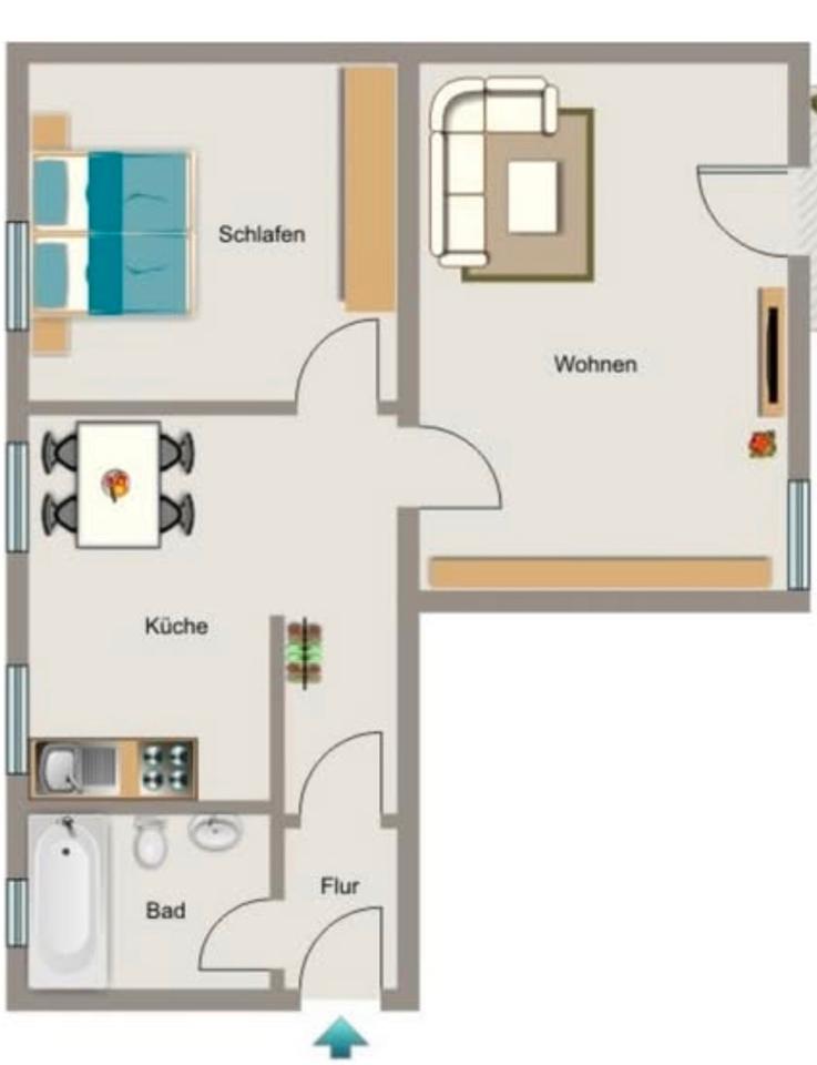 Thumbnail-2 Zimmer-Wohnung in Essen Kupferdreh