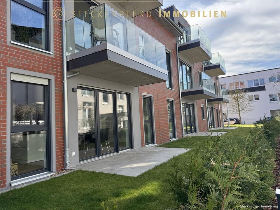 Thumbnail-Stilvolle EG-Wohnung mit Garten für anspruchsvolle Mieter mit EBK und Wallbox im schicken Neubau!