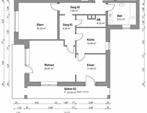 Thumbnail-Wohnung 3 Zimmer