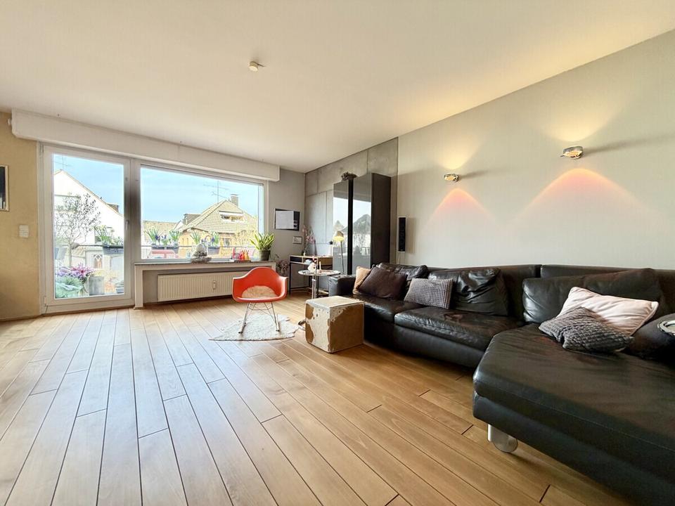 Thumbnail-Stilvolle 3,5 Zimmer-Wohnung mit Balkon in ruhiger Sackgassenlage