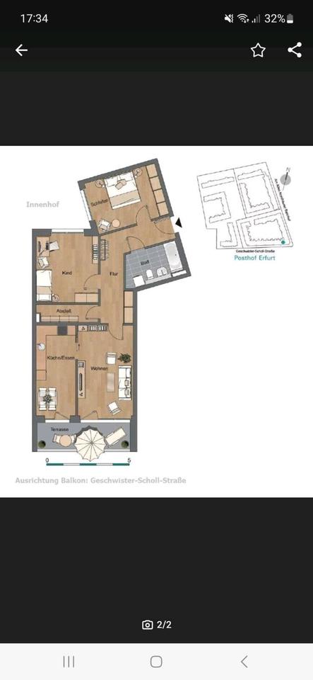 Thumbnail-3 Raum Wohnung