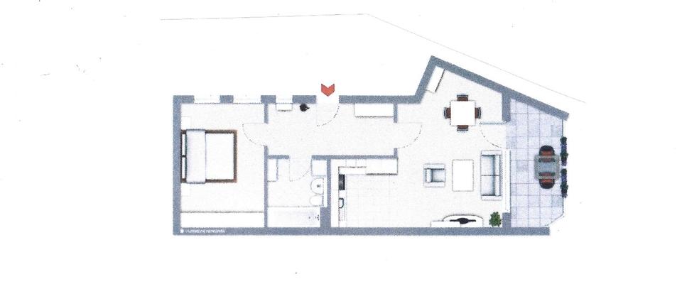 Thumbnail-Gemütliche 2-Raum Wohnung mit Balkon zu vermieten