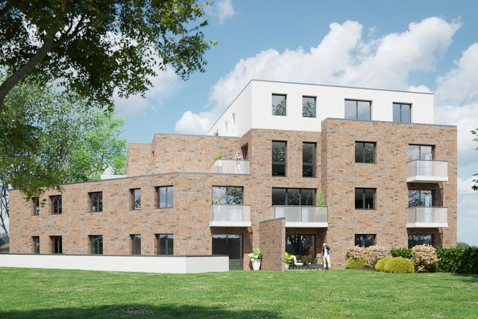 Thumbnail-Neubau: Kompakte 2 Zimmer Etagenwohnung mit Tiefgaragenstellplatz