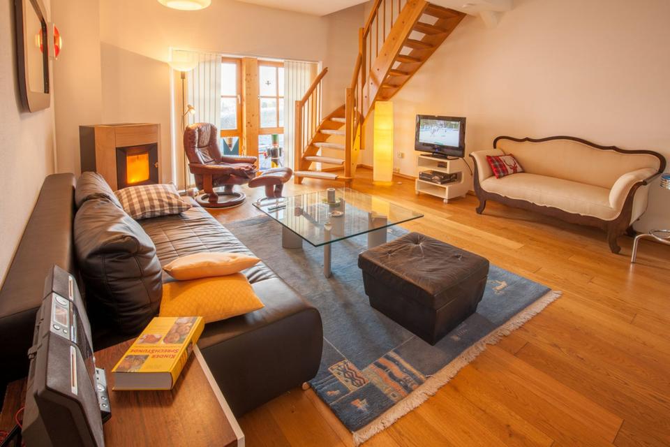 Thumbnail-Maisonette, 2 Zi., Ortsrandlage, Blick ins Grüne