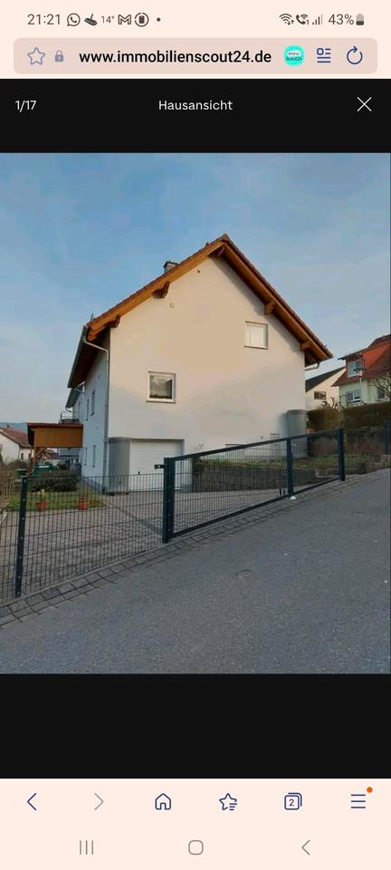 Thumbnail-Freistehendes Haus mit Einliegerwohnung in Rimbach, 2005 Baujahr