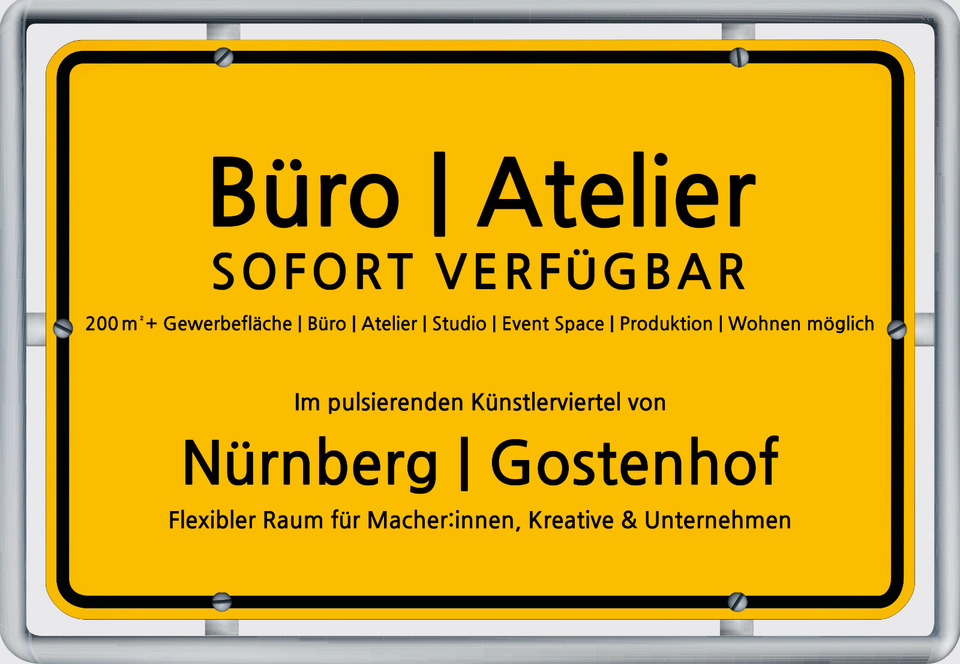 Thumbnail-200 m²+ Gewerbefläche | Büro | Atelier | Studio | Event Space |