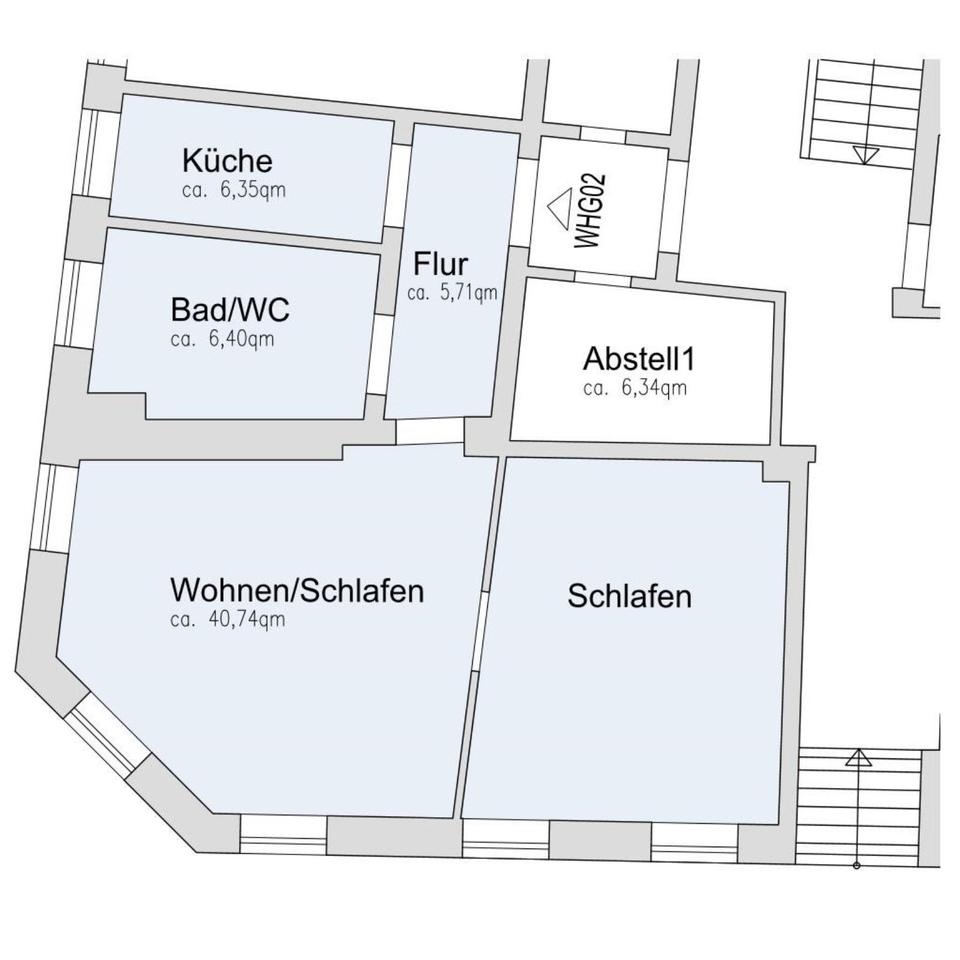 Thumbnail-2 Raum Wohnung in Döbeln