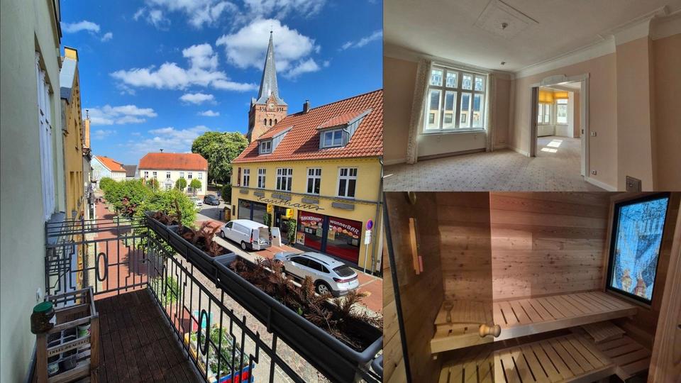 Thumbnail-Hochwertige 4,5-Zimmer Altbau Wohnung mit Sauna - nahe Rostock