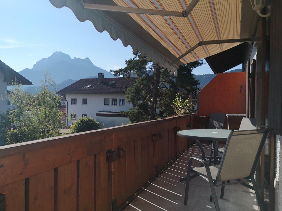 Thumbnail-Ferienwohnung mit Berg- und Schlossblick, Füssen, Allgäu, Bayern