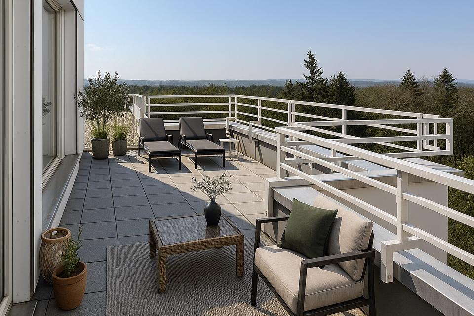 Thumbnail-2 Zimmer Wohnung zu vermieten - kernsaniert, Ausblick, Terasse