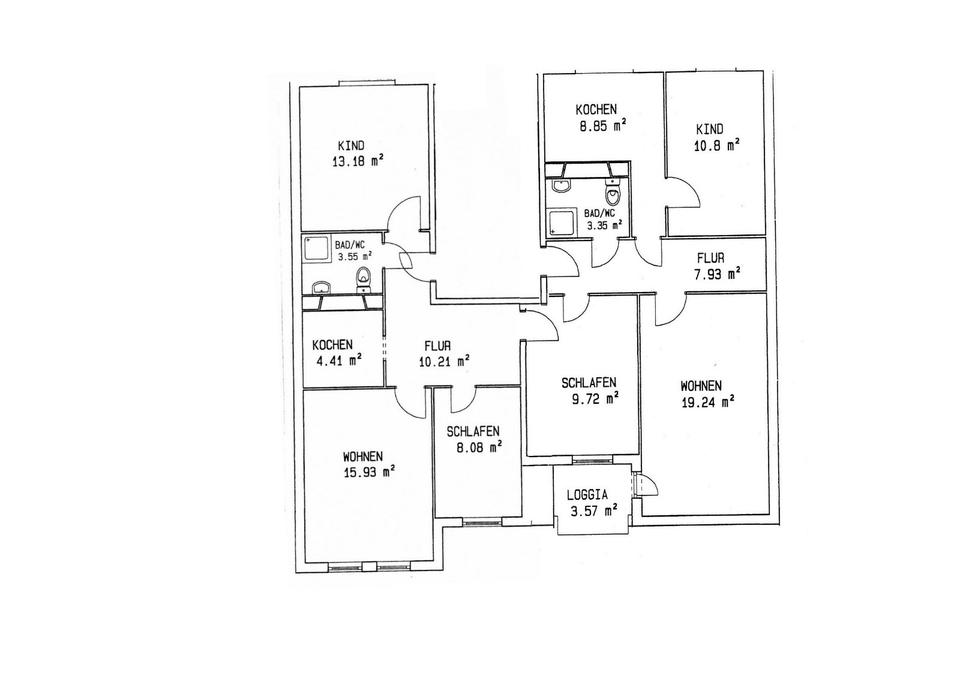 Thumbnail-7-Raumwohnung mit Balkon