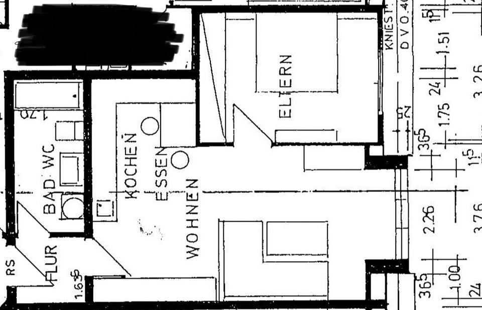 Thumbnail-Mietwohnung 2 Zimmer