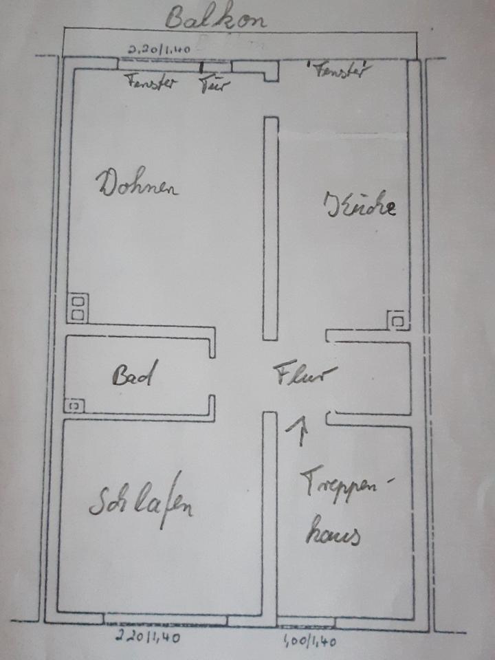 Thumbnail-Wohnung mit Balkon , 2,5 Zimmer