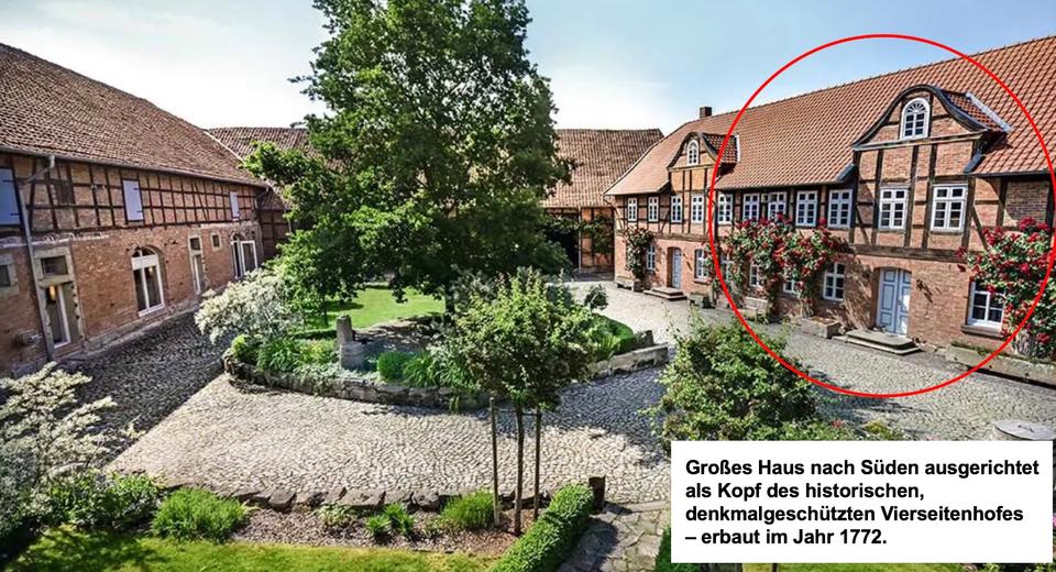 Thumbnail-Fantastisches Haus 226 qm auf denkmalgeschütztem Vierseitenhof