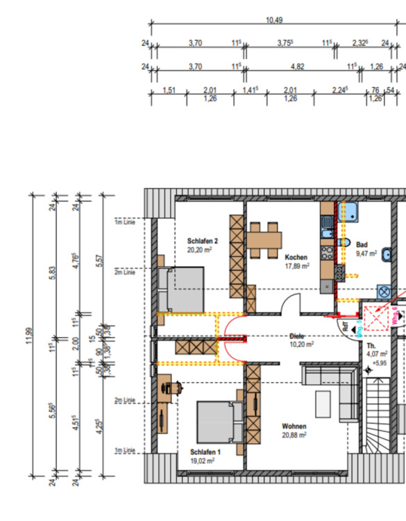Thumbnail-3-ZKB Dachgeschoss -Wohnung im Erstbezug nach Renovierung
