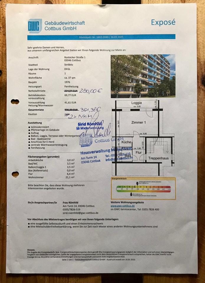 Thumbnail-1 Raum Wohnung Btu übernahme von Ausstattung möglich