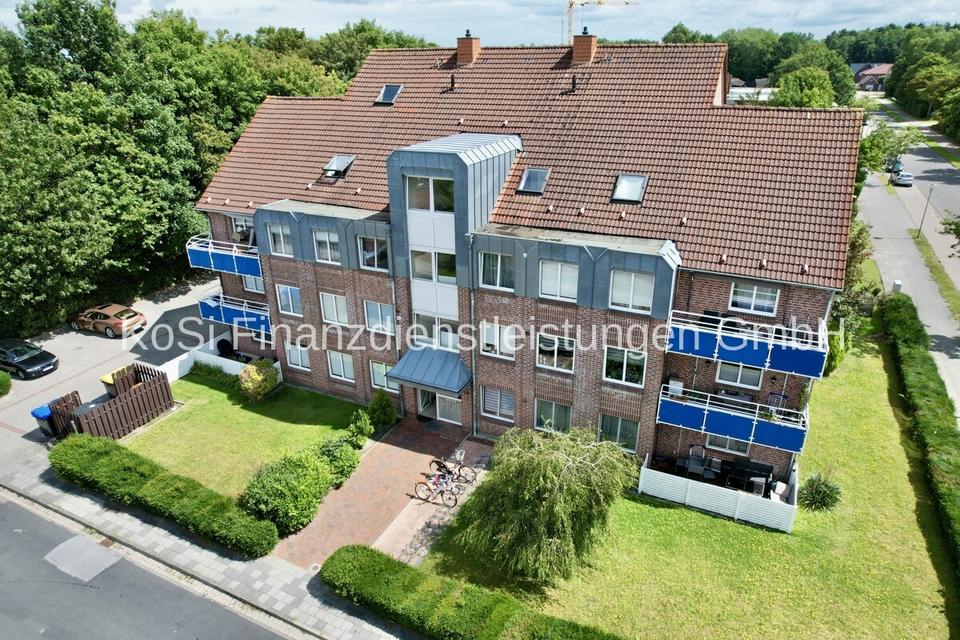 Thumbnail-Ankommen und Wohlfühlen: Zentrale 3-Zimmer-Wohnung ideal für Paare und Familien in Papenburg!
