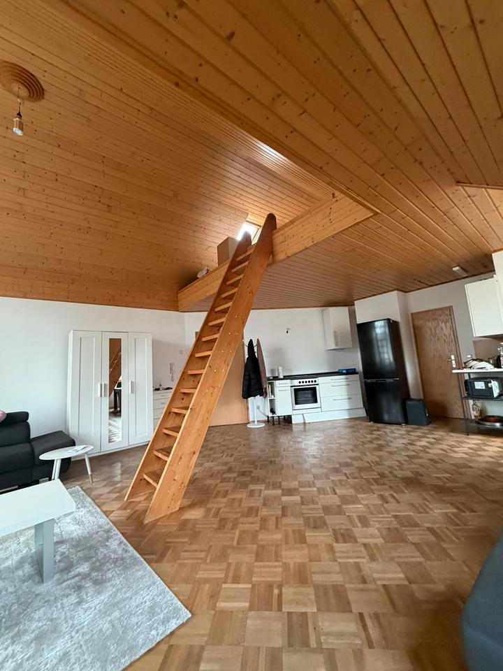 Thumbnail-Jugenheim Gemütliche möbl. Wohnung Schlafbereich im Loft – 600€