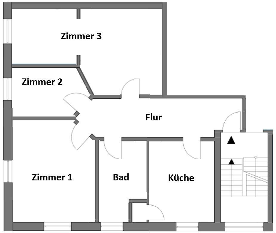 Thumbnail-Großzügige 3,5 ZiKB Wohnung 85 m² Stellplatz optional zentral in Osnabrück 6026.10404