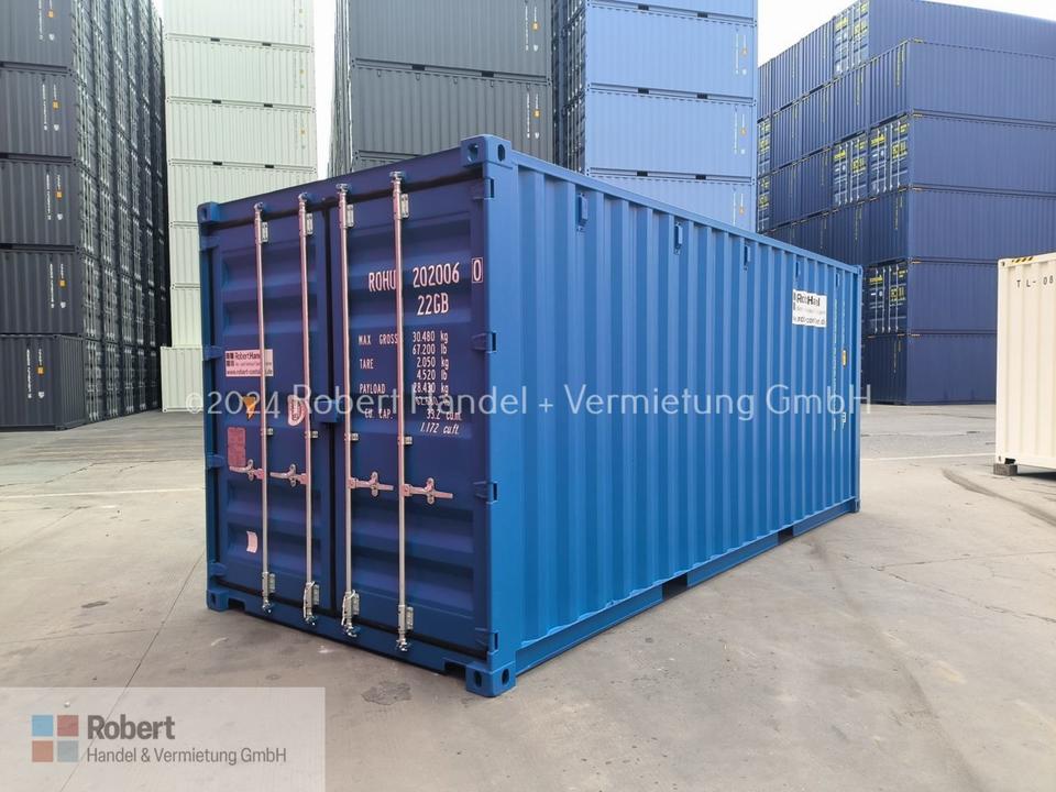 Thumbnail-NEU 20 Fuß Lagercontainer, Seecontainer, Container; Baucontainer, Materialcontainer