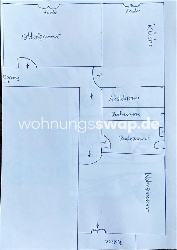 Thumbnail-Wohnungsswap - 2 Zimmer, 50 m² - Schnellerstraße, Berlin