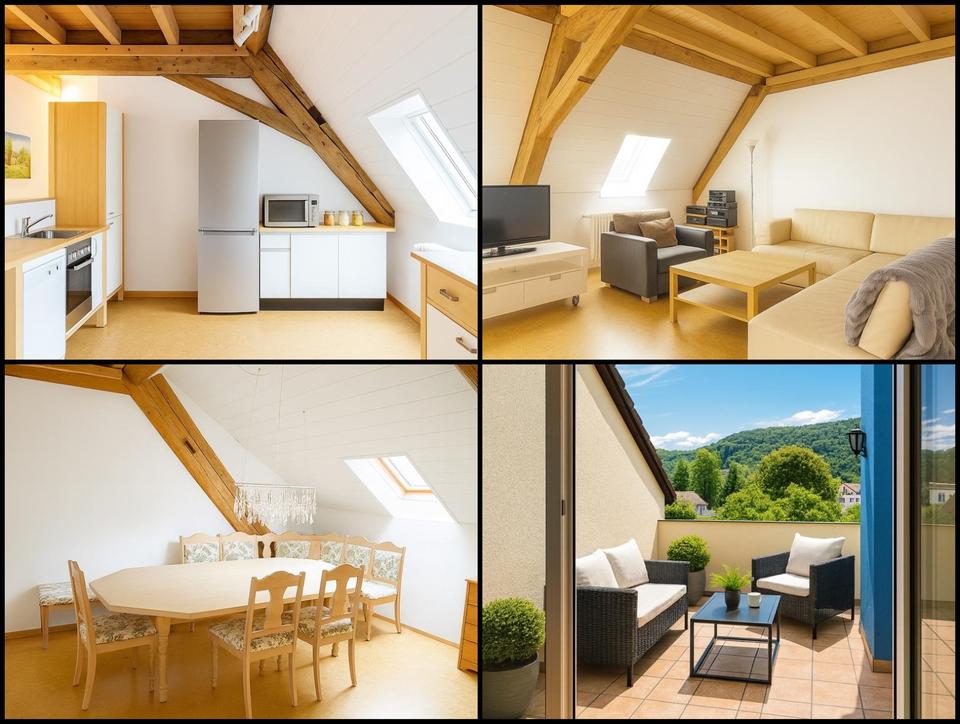 Thumbnail-Geräumige 5-Zimmer-Maisonette-DG-Wohnung mit Balkon